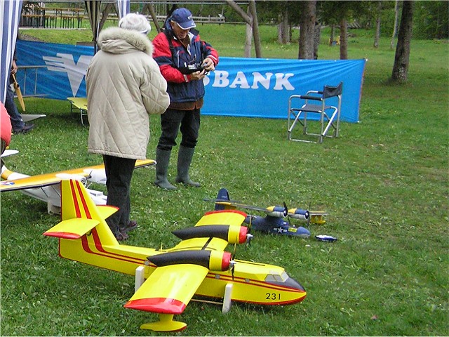 Elektro-Wasserfliegertreffen Grundlsee von 13. bis 15. Mai 2010 - Foto 35 - klick = zurck zum Index